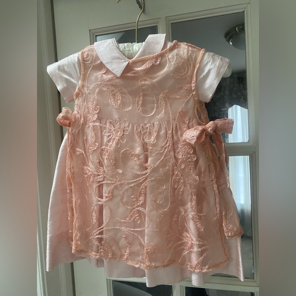 Pinco Pallino raw silk dress